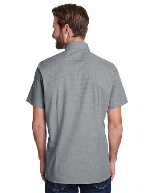 Short Sleeve Cotton Button Up Shirt PrintMeTees.com