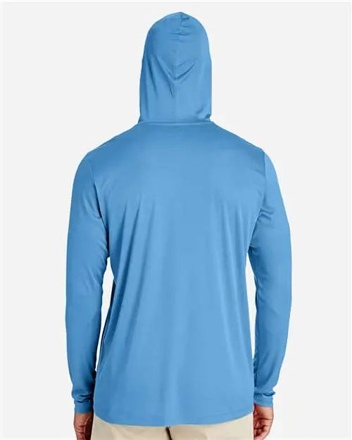Long Sleeve Hooded Work Shirt PrintMeTees.com