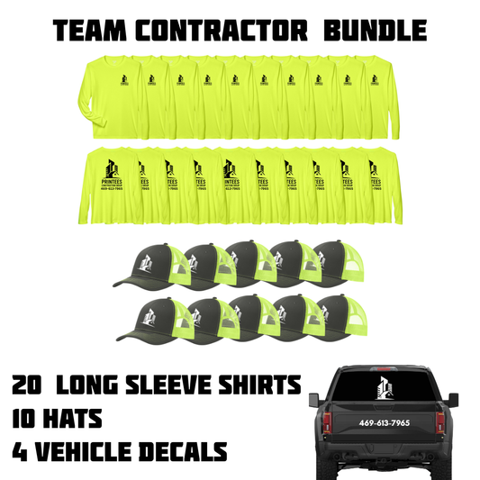Team Contractor Bundle PrintMeTees.com
