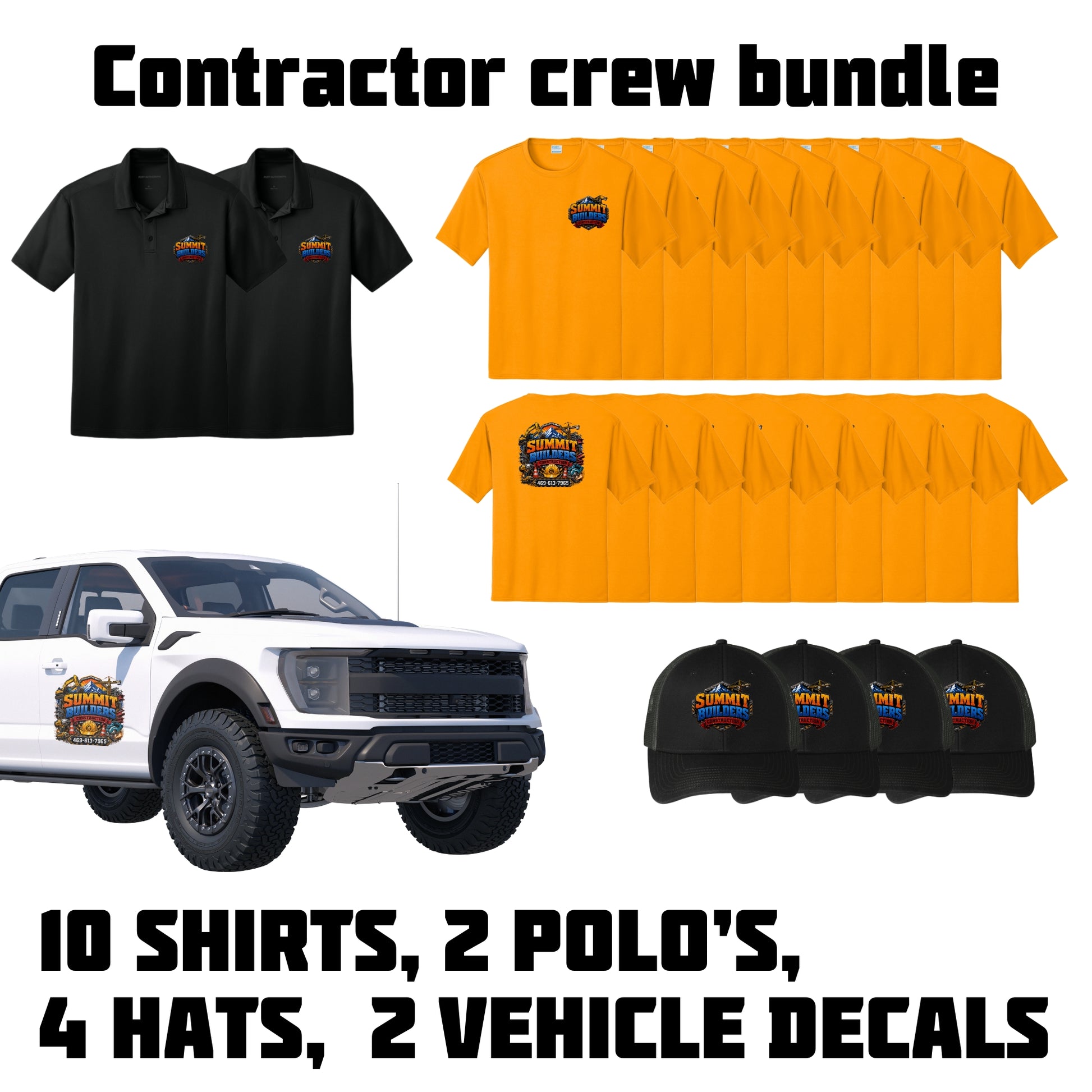 Contractor Crew Bundle PrintMeTees.com