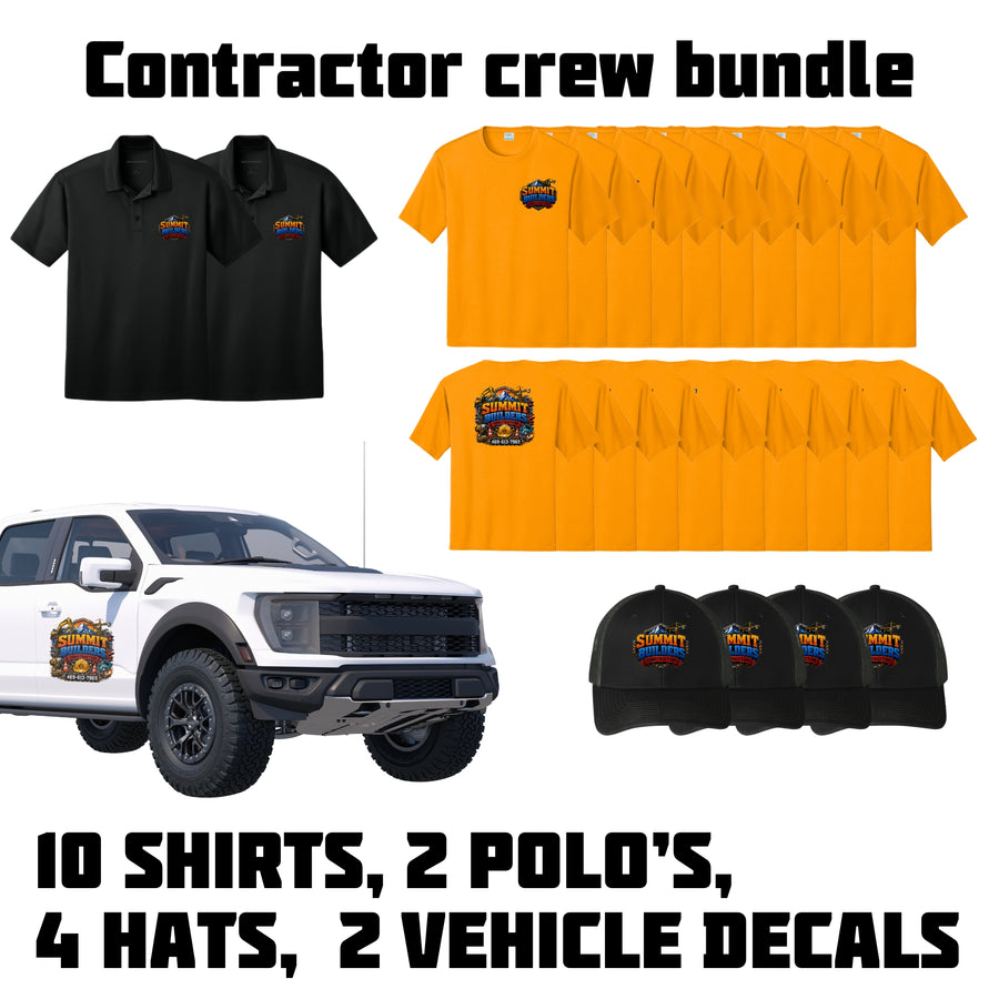 Contractor Crew Bundle PrintMeTees.com
